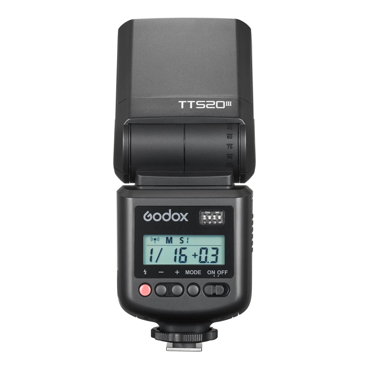 Godox TT520III Manual Flash – 16-Channel Wireless Speedlite for DSLR & Mirrorless Cameras - Image 3