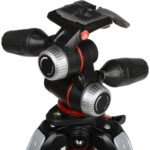 Manfrotto MK055XPRO3-3W Aluminum Tripod with 3-Way Pan/Tilt Head - Image 8