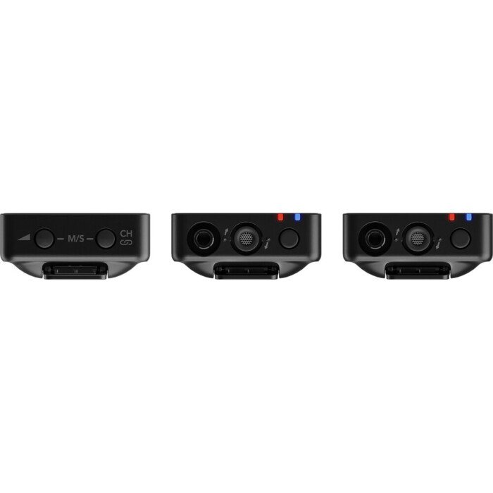 نظام الميكروفونات اللاسلكية القابلة للتثبيت من RODE Wireless PRO لشخصين مع مسجل وميكروفونات لافالير (2.4 جيجاهرتز)
