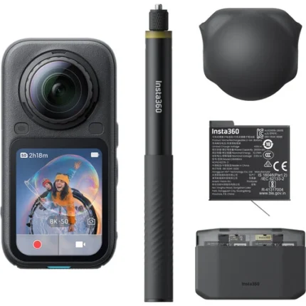 Insta360 X6 360 8K Camera Essentials Bundle Midnight Black at CameraTK Egypt